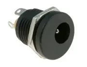 2.5mm x 5.5mm Panel Mount DC Power Socket Connector DC-022