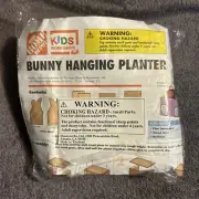 Home Depot Kids Workshops - "Bunny Hanging Planter" - New in Package With Pin