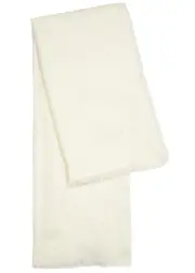 Ama Pure Starlight Sequin-embellished Cashmere Scarf - Ivory ONE SIZE