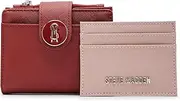 [Steve Madden] Women's Jadyn Bifold Wallet with Card Case Boxed Set