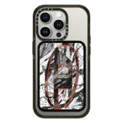 Snappy Cardholder Stand Cardholder Stand MagSafe Compatible DIESEL Monochrome Bandana Oval D Snappy Cardholder Stand
