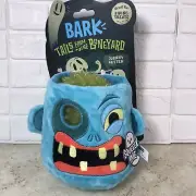 Bark Johnny Rotten Tails From The Bone Yard Plush Dog Squeak Crinkle Toy & Ball
