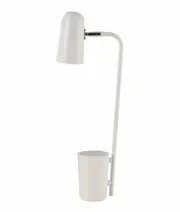 PASTEL Interior Powder Coated Iron Table Lamp- White