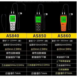 希瑪AS860超聲波測厚儀AS850鋼鋁板陶瓷厚度計測試儀AR860/AR850