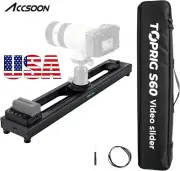 Accsoon TOPRIG S60 Motorized Focusing Camera Video Track Slider Rail APP Control