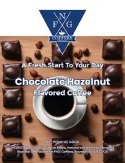 FNG -Chocolate Hazelnut DECAF Coffee-Ground/Whole Bean/Espresso/Keurig- 16 oz