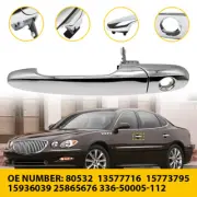 Exterior Door Handle For 2006-2011 Buick Lucerne Front Driver Side Black Plastic