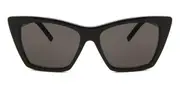 Saint Laurent SL 276 MICA 032 Men's Sunglasses Black Size 55