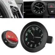 Luminous Sticky Car Auto Dashboard Gauge Clock Interior Quartz Analog Watch
