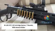 M-LOK 357 / .38 / .44 Cartridge Quiver, 7 or 5(.44mag) Rounds, Rifle Ammo Holder