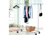 Artiss Clothes Rack Airer Rail Coat Stand Adjustable Hanger