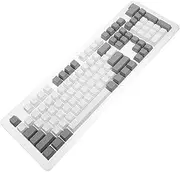 Happyyami 1Set Key Mechanical Keyboard Keycaps Dual Color Translucent Design Lightweight and Comfortable Easy to Install for Gaming and Work Decor