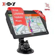 XGODY 9" GPS Navigation Sat Nav for Truck Car Free Lifetime 2D 3D AU Map Updates