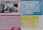 2023 Doctor Who Series 1 - 4 A Complete Set of ALL 4 Printing Plates for Card 13