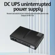 Mini UPS Uninterruptible Power Supply 10400mAh Battery Backup 5V 9V 12V for Router Monitor Camera High Capacity Portable