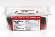 Farmhouse Fudge: Dark Chocolate Raspberry Fudge 8 oz.