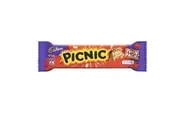 Cadbury Picnic King Size Sweet Snacks Bar Confectionery Food Treats Candy 67G