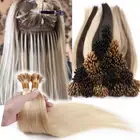US CLEARANCE Stick I Tip Hair Extensions Real Remy Human Hair Micro Ring 200S 1G