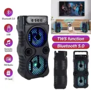 Portable Bluetooth Speaker Sub woofer Heavy Bass Sound System Party+Remote