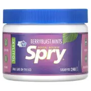 Spry Xylitol Berry Blast Mints Sugar Free Candy - 240 Count (Pack of 1)