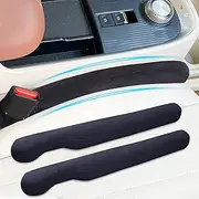 N.Gracia Car Seat Gap Filler 2 Pcs, Universal for Car SUV Truck Side Seat Gap Filler, Car Front Seat Gap Filler, Between Seat and Console Gap Filler for Stop Things Dropping