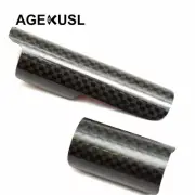 AGEKUSL Rear Fork Protector Protection Sticker Carbon Fiber For Brompton Bike 2