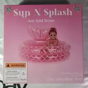 Sun & Splash Pool 20 Gallon 6" Wall Height Originally $14.99 New In The Box
