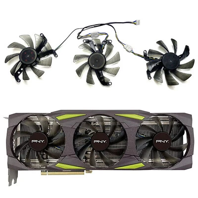 Replace Graphics Card Coiling Fan for PNY RTX3070ti 3080 3080ti 3090 Triple Fan