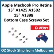 Apple MacBook Pro 13" 15" Retina A1398 A1425 A1502 Bottom Case Screws Set