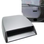 Car Roof Decorative Air Flow Intake Hood Scoop Vent Bonnet Cover Universal Grey