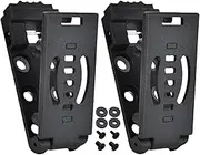 Sheath Waist Clip,2X Outdoor Belt Clip Sheath Holder - Easy Access Accessories Carry Clamp Scabbard Mount with Screws for Mountaineering, Exploring