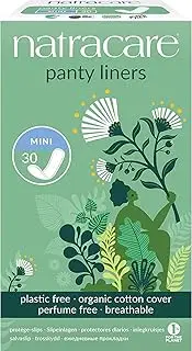 Natracare Panty Liners Mini 30 Count (6 Pack)