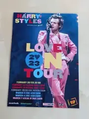 HARRY STYLES 2023 LOVE ON TOUR AUSTRALIA TOUR POSTER - Laminated & New!!!