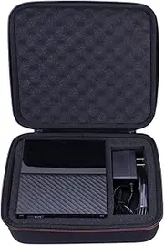 LTGEM EVA Hard Case for WD 3TB,4TB,6TB,8TB,10TB My Book Elements Desktop External Hard Drive - Travel Protective Carrying Storage Bag (Black)