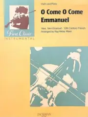 O Come O Come Emmanuel - Violin and Piano