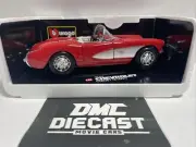 1/18 1957 Chevrolet Corvette Code 3024 Red & White Convertible By:BBURAGO ITALY