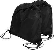 3sets Travel Sports Helmet Backpack Sturdy String Bag for Safe Gear Storage on Motorcycles 2pcs*3