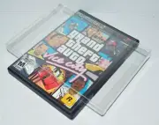 5 Plastic Game Protectors Cases Sleeves Display Box For Sony PlayStation 2 PS2