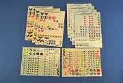 Warhammer 40K Chaos & Space Marines Transfers Transfer Decals RARE OOP Lot of 9