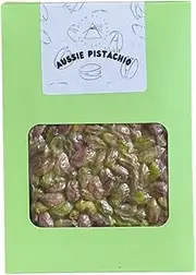 150g Raw Australian Pistachio Kernels I Premium Grade I Vacuum Sealed Nuts I Fresh, Crunchy I Perfect for Baking and Dubai Chocolate I Natural, No Additives, No GMO, Vegan-Friendly.