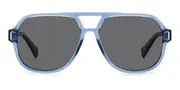 Polaroid PLD 6193/S Polarized PJP/M9 Men's Sunglasses Blue Size 57