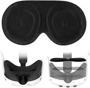 VR Lens Protector Cover for Meta/Oculus Quest 3, VR Cover Lens Cover Compatible with Oculus Quest 3 Headset VR Accessories, Lens Protector Anti-Scratch EVA Dustproof Lens Cover Cap