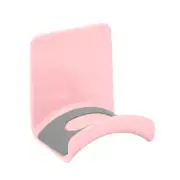 1 Pcs Headphone Stand Holder, Under Desk Headset Holder, Pink(Wall-mounted)