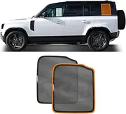 X-CAR Port Window Sun Shade for Land Rover Defender 2020-2025 Magnetic Car Sun Blind Mesh