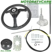 ALL-CARB Boat Cable With Wheel Engine Turbine Rotary Steering System 10FT
