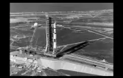 Apollo 11 Launch Pad PHOTO, Neil Armstrong MOON MISSION Saturn V Transporter