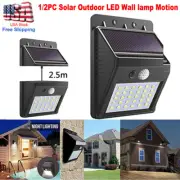 Solar Garden LED Lawn Light Outdoor Wall lamp Motion Sensor Night Sensor Light