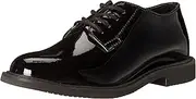 [Bates] mens Sentry Oxford High Gloss Uniform Dress Shoe, Black Gloss, 9.5 US