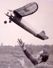 BROOKLYN DODGER PLAN + CONSTRUCTION ARTICLES for 55" OT FF or RC Model Airplane