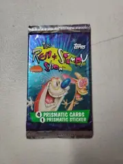 1x Ren & Stimpy TV Show Trading Cards One Unopened Pack NEW Free Shipping